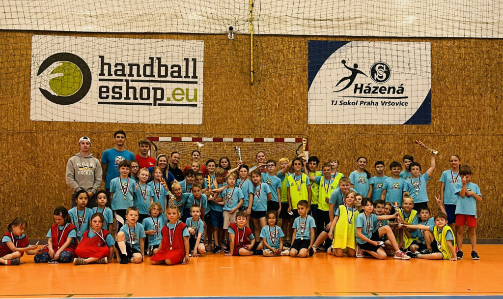 Finále školní ligy miniházené Mini Handball Academy