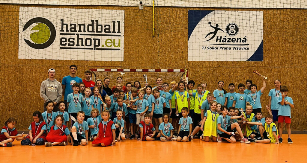 Finále školní ligy miniházené Mini Handball Academy